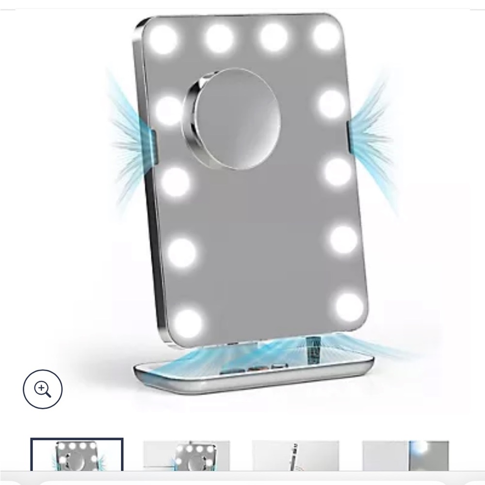 Illuminated Makeup Mirror with LED Lights